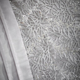 Portfolio Home Rouen Geometric Silver Double Bed Linen Bedding Duvet Cover Quilt Set - thumbnail 4