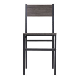Living And Home 5-Piece Black Grey Dining Table And Chairs Set - thumbnail 4