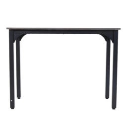 Living And Home 5-Piece Black Grey Dining Table And Chairs Set - thumbnail 2