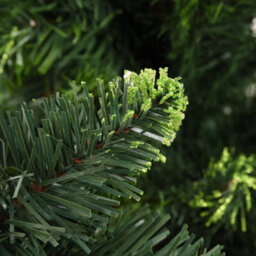Berkfield Artificial Christmas Tree With Leds&ball Set Green 210 Cm - thumbnail 3