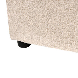 Beliani Bed Boucle Lavaur 180 X 200 Cm (Eu Super King) Beige - thumbnail 7