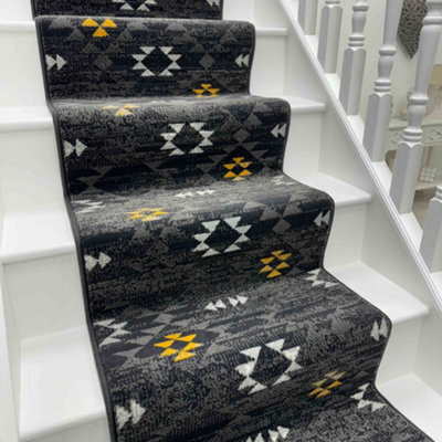 Andes Stair Runner - Soft & Durable Carpet Runner For Stairs & Staircases, Multiple Lengths - image 1