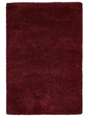 Ruby Plain Shaggy Rug, Stain-Resistant Rug, Easy To Clean Rug, Modern Rug For Living Room, & Dining Room-200Cm X 290Cm - image 1