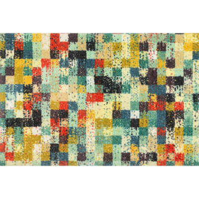 Kleen-Tex Wash+Dry Design Rug Mosaic 50X70 - image 1