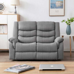 More4Homes Seattle Electric Fabric Recliner 2 Seater Sofa - thumbnail 6
