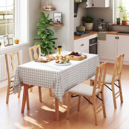 2Pack Folding Dining Chairs Space Saving Upholstered Kitchen Chair - thumbnail 4