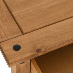 Seconique Corona Lamp End Table With Drawer In Distressed Waxed Pine - thumbnail 7
