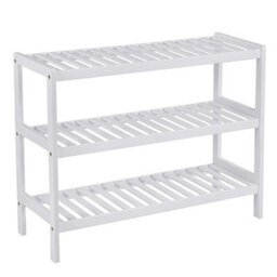 Taylor & Brown 3-Tier Shoe Rack Organiser, Holds 12 Pairs, Space-Saving Shoe Storage Shelf For Bedroom, Hallway & Entryway - thumbnail 5