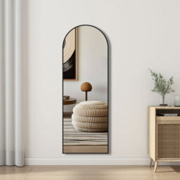 Sline Arched Full Length Mirror,1500X500mm,free Standing Mirror Full Body With Aluminum Alloy Frame - thumbnail 1