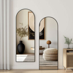 Sline Arched Full Length Mirror,1500X500mm,free Standing Mirror Full Body With Aluminum Alloy Frame - thumbnail 3