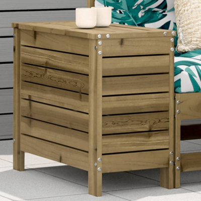 Berkfield Garden Footstool 62X31.5X52 Cm Impregnated Wood Pine - image 1