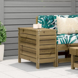 Berkfield Garden Footstool 62X31.5X52 Cm Impregnated Wood Pine - thumbnail 3