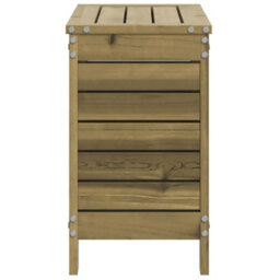 Berkfield Garden Footstool 62X31.5X52 Cm Impregnated Wood Pine - thumbnail 5
