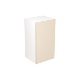 Kitchen Kit Wall Unit 400mm W/ Slab Cabinet Door - Super Matt Cashmere - thumbnail 1