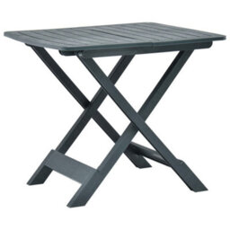 Berkfield Folding Garden Table Green 79X72X70 Cm Plastic - thumbnail 1