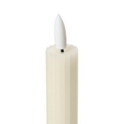 Beliani Set Of 6 Led Candles Saphir 24 Cm Off-White - thumbnail 7