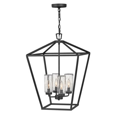 Luminosa Lighting Luminosa Hinkley Alford Place Outdoor Pendant Ceiling Light Museum Black, Ip44 - image 1