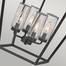 Luminosa Lighting Luminosa Hinkley Alford Place Outdoor Pendant Ceiling Light Museum Black, Ip44 - thumbnail 4