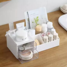 Desk Organiser Stationery Storage Box Pen Pencil Holder Office Tidy - thumbnail 2