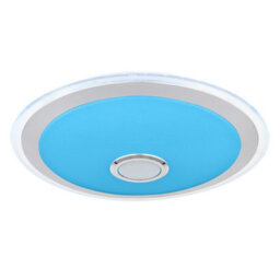 Luminosa Lighting Luminosa Dunny Decorative Flush Ceiling Light White Led Dimmable 2700-6500K Remote Control - thumbnail 7