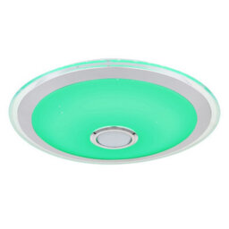 Luminosa Lighting Luminosa Dunny Decorative Flush Ceiling Light White Led Dimmable 2700-6500K Remote Control - thumbnail 6