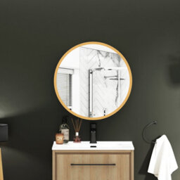 Royal Bathrooms Avenza 600 X 600mm Frontlit Led Cabinet Illuminated Round Bathroom Mirror With Demister Pad & Touch Sensor - thumbnail 2