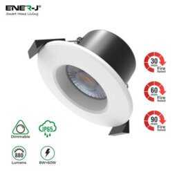 Ener-J Smart Wifi Fire Rated Downlight, 8W, Cct Changeable & Dimmin - thumbnail 6