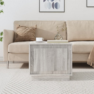 Berkfield Coffee Table Grey Sonoma 51X50X44 Cm Engineered Wood - image 1