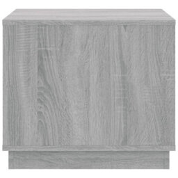Berkfield Coffee Table Grey Sonoma 51X50X44 Cm Engineered Wood - thumbnail 7