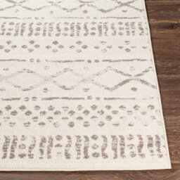 Livabliss Pisa-Global Grey Off-White Charcoal Living Dining Bedroom Rug 200 X 275 Cm Easy Care, Non Shedding - thumbnail 5