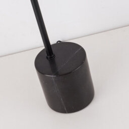 Harper Living Led Black And Pewter Desk Table Light With Marble Base, Adjustable Light Head With Touch Dimmer Switch - thumbnail 4