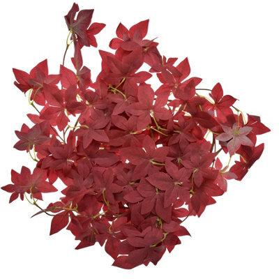 True Products Artificial Autumn Winter Maple Vine Hanging Garland - 170Cm - image 1