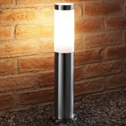 Auraglow Ip44 Stainless Steel Post Light - Warm White - Rushmoor - thumbnail 1