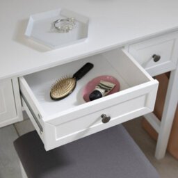 Nöa & Nani Noa & Nani Dressing Table With Drawers And Stool In White Karlstad - thumbnail 4
