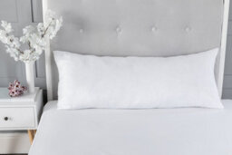 Bolster Pregnancy Maternity Support Pillow Soft Microfibre Cover With 100% Hollowfibre Filling - thumbnail 2