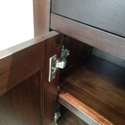 Duchy Acacia Small Sideboard Cabinet - Fully Assembled By Roseland Furniture - thumbnail 6