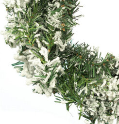 Pelle & Sol Christmas Wreath - 45Cm Realistic Snow-Tipped - Door Window Wall Home Decor & Festive Home Christmas Decorations - thumbnail 7