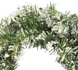 Pelle & Sol Christmas Wreath - 45Cm Realistic Snow-Tipped - Door Window Wall Home Decor & Festive Home Christmas Decorations - thumbnail 5