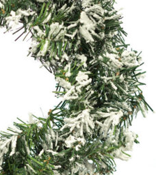 Pelle & Sol Christmas Wreath - 45Cm Realistic Snow-Tipped - Door Window Wall Home Decor & Festive Home Christmas Decorations - thumbnail 6