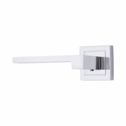 Golden Grace 1 Set Zeta Design Bathroom Complete Internal Door Handle Set Polished Chrome Finish - thumbnail 5