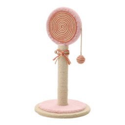 Living And Home Pink Lollipops Cat Scratching Posts With Hanging Ball - thumbnail 2