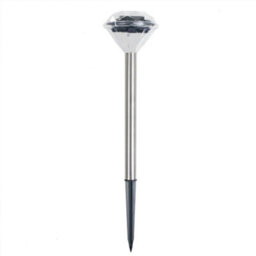 10X Solar Powered Garden Led Diamond Stake Lights Patio Lawn Pathway Decor - thumbnail 4