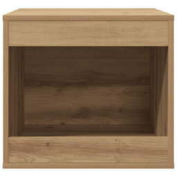 Walplus Artisian Oak Cat Litter Box Enclosure 47X59X42 Cm Engineered Wood - thumbnail 4