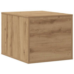 Walplus Artisian Oak Cat Litter Box Enclosure 47X59X42 Cm Engineered Wood - thumbnail 6