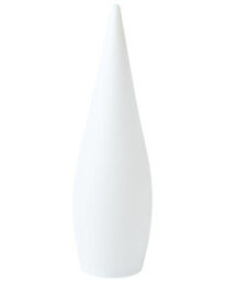Beliani White Outdoor Led Floor Lamp Ip54 Waterproof With Remote, Rechargeable Usb, 16 Colours, 81Cm High - thumbnail 2
