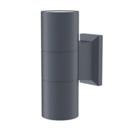 Luminosa Lighting Luminosa Bowery Outdoor Up Down Wall Lamp Grey Ip54 2Xgu10 - thumbnail 1