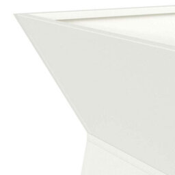 Berkfield Garden Pillar Planter With Bowl White 35X35X73 Cm Steel - thumbnail 7