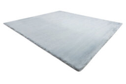 RugsX Modern Carpet Teddy New Dream 47 Shaggy, Plush, Very Thick Silver  60X100 Cm - thumbnail 3