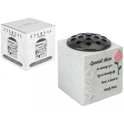 Memorial Grave Flower Pot Mum Planter
