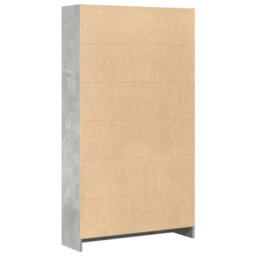 Berkfield Bookcase Concrete Grey 80X24X143 Cm Engineered Wood - thumbnail 6
